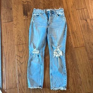 Abercrombie mom high rise jeans
